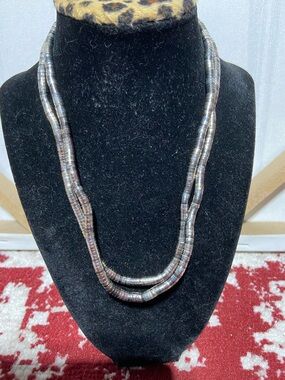 Iridescent Snake Chain Necklace, Flexible